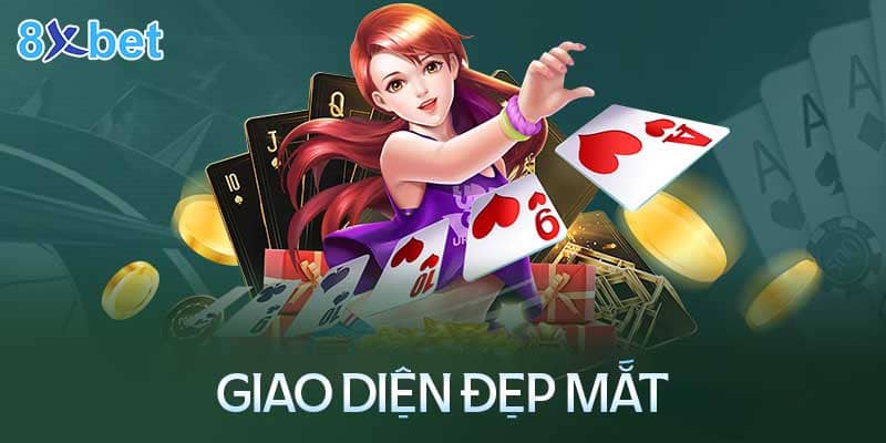 Giao diện cá cược 8XBet đẹp mắt và dễ thao tác